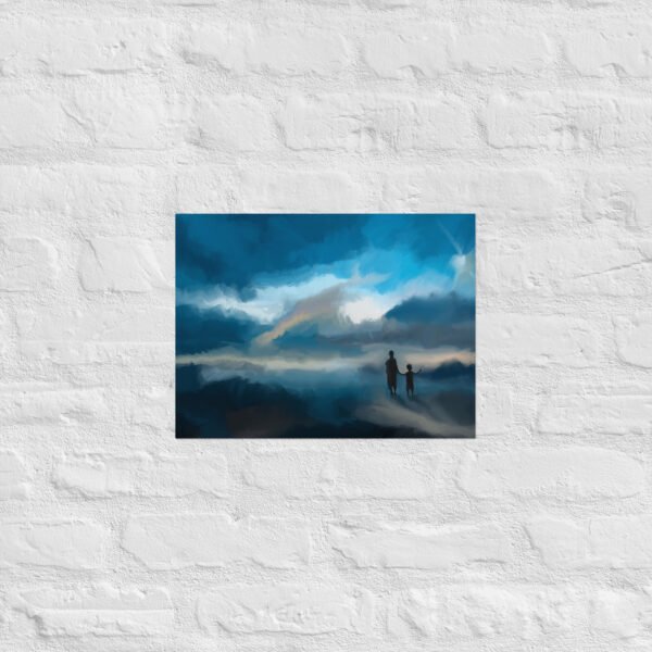 Starting Again Abstract Painting -Poster - Image 5