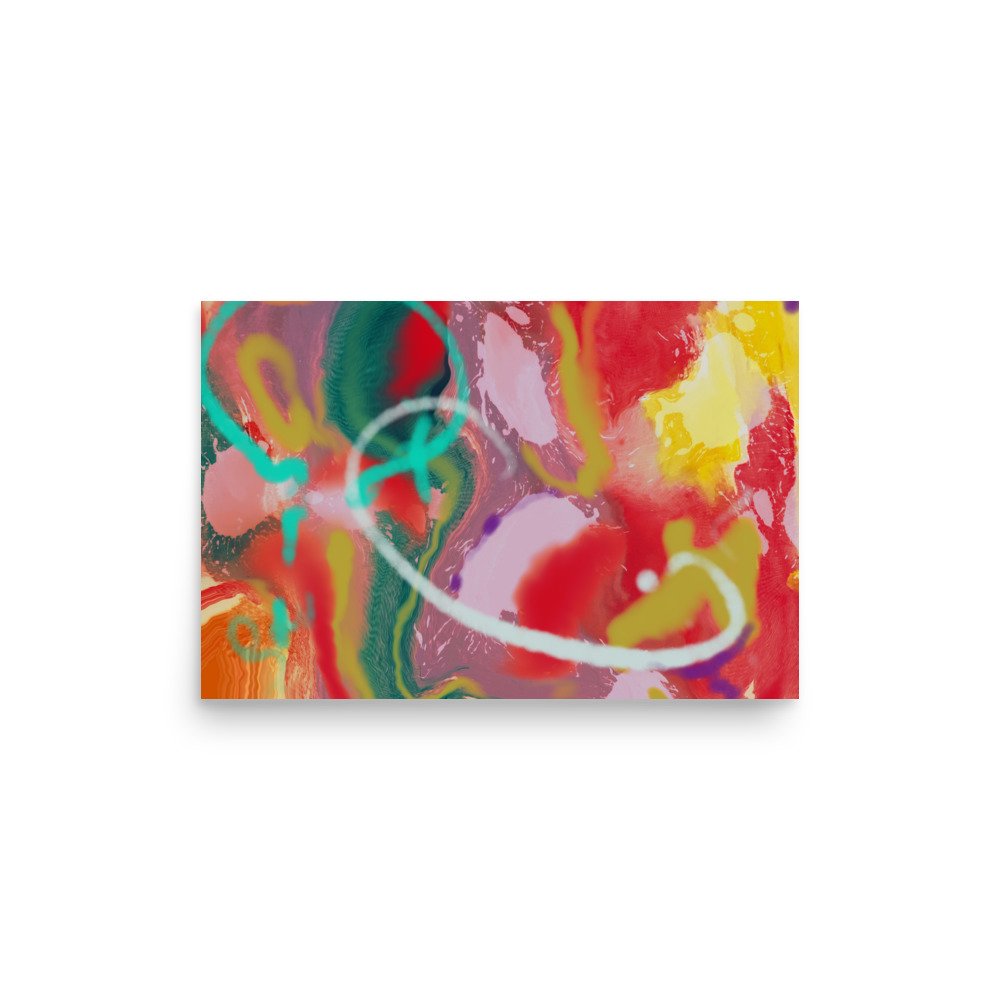 Fruitopia - Abstract Painting - Poster - Image 5