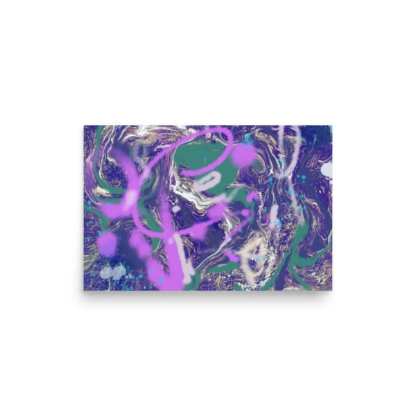 Kickflip -Abstract Graffiti Art -Poster - Image 5