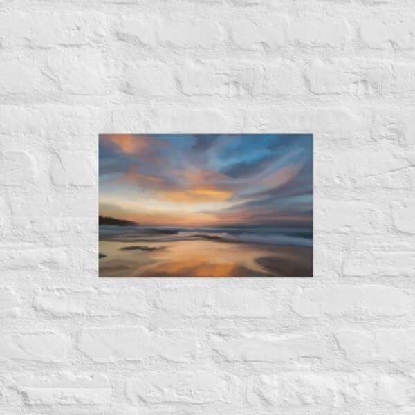 Home Coming - beach / Seascape Painting -Poster - Image 6