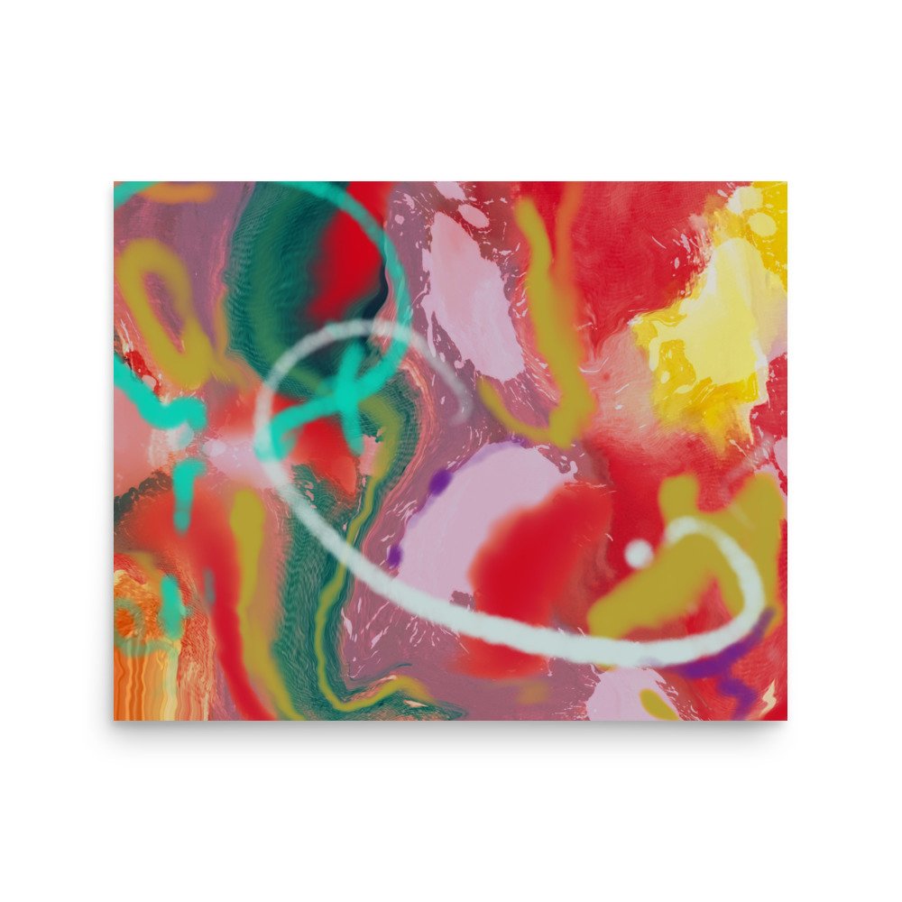 Fruitopia - Abstract Painting - Poster - Image 6