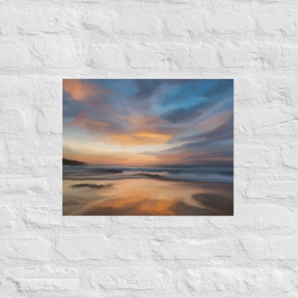 Home Coming - beach / Seascape Painting -Poster - Image 7