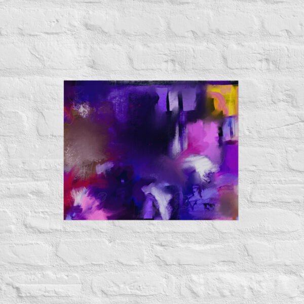 Zanadoo -Abstract Painting -Poster - Image 7