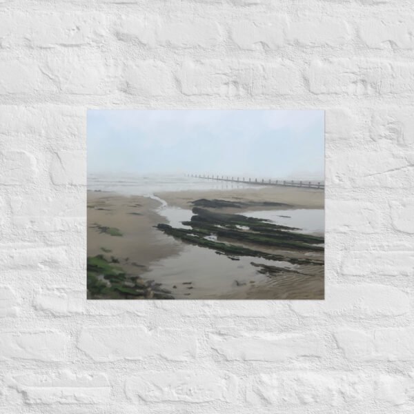 Hope Beach - beach / Seascape Painting - Poster - Image 7