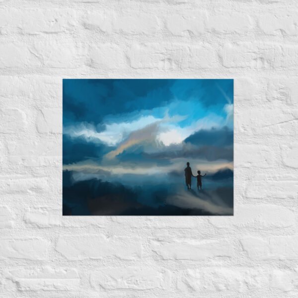 Starting Again Abstract Painting -Poster - Image 7