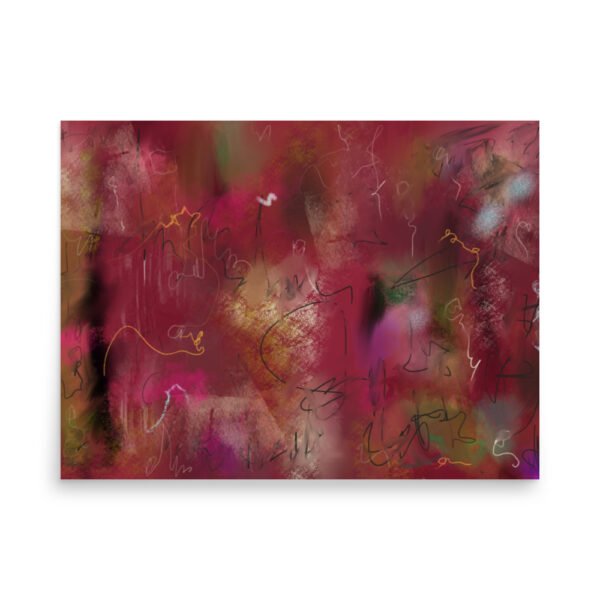 Awooga - Abstract Painting - Poster - Image 7