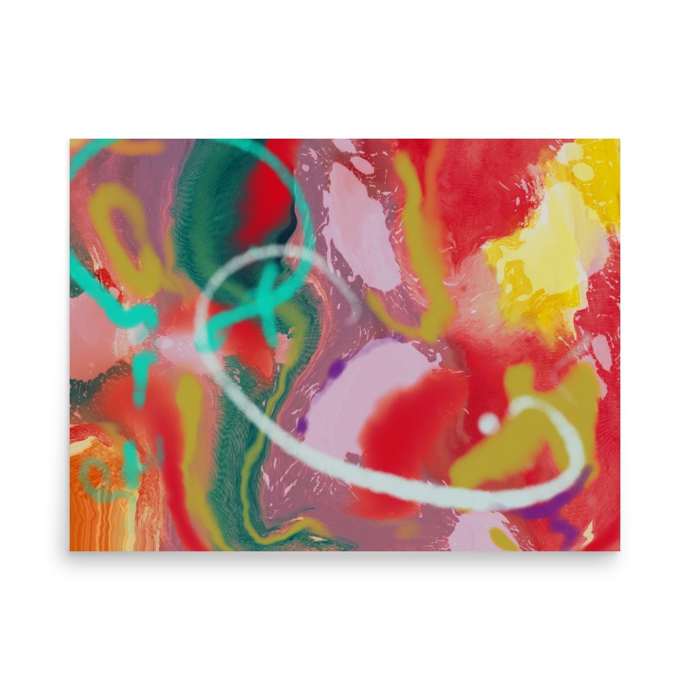 Fruitopia - Abstract Painting - Poster - Image 7