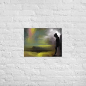 Mishka - Abstract Painting - Poster