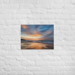 Home Coming - beach / Seascape Painting -Poster