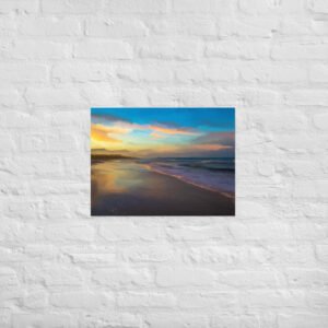 Turkish Waters - Beach / Seascape Painting - Poster