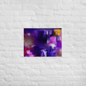 Zanadoo -Abstract Painting -Poster