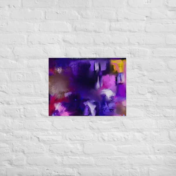 Zanadoo -Abstract Painting -Poster