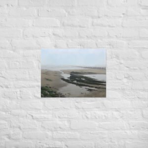 Hope Beach - beach / Seascape Painting - Poster