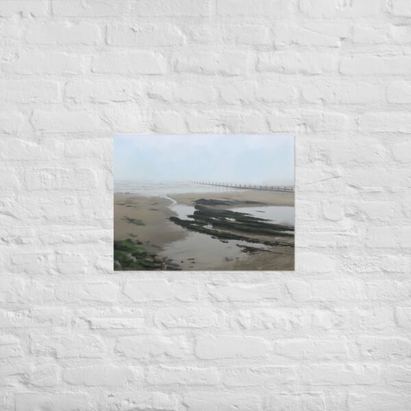 Hope Beach - beach / Seascape Painting - Poster