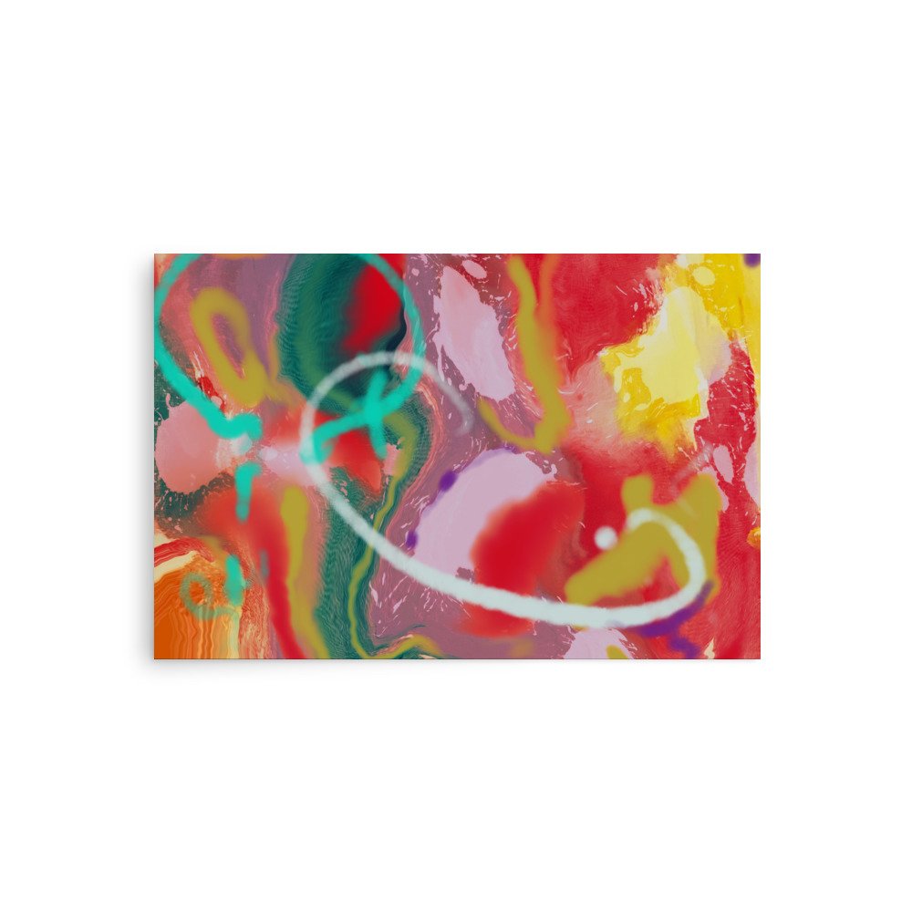 Fruitopia - Abstract Painting - Poster - Image 8