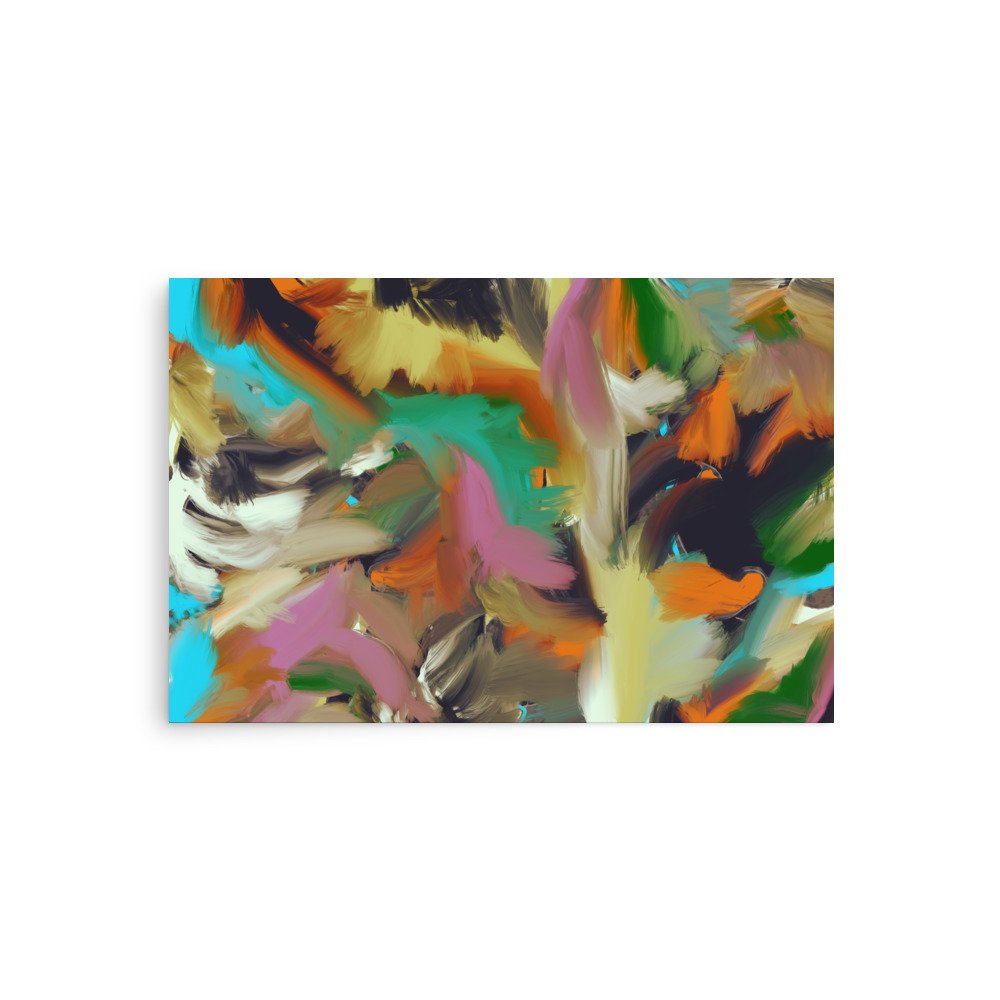 Hong Kong -Abstract Painting -Poster - Image 8
