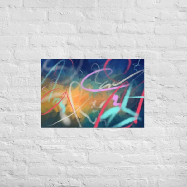 Energised -Abstract -Graffiti Art -Poster - Image 8