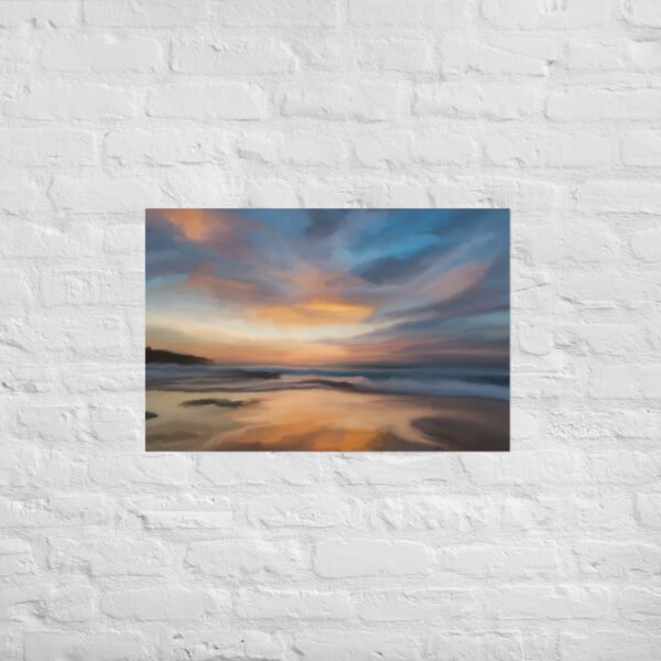Home Coming - beach / Seascape Painting -Poster - Image 8