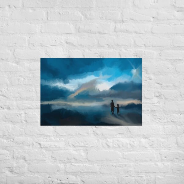 Starting Again Abstract Painting -Poster - Image 8