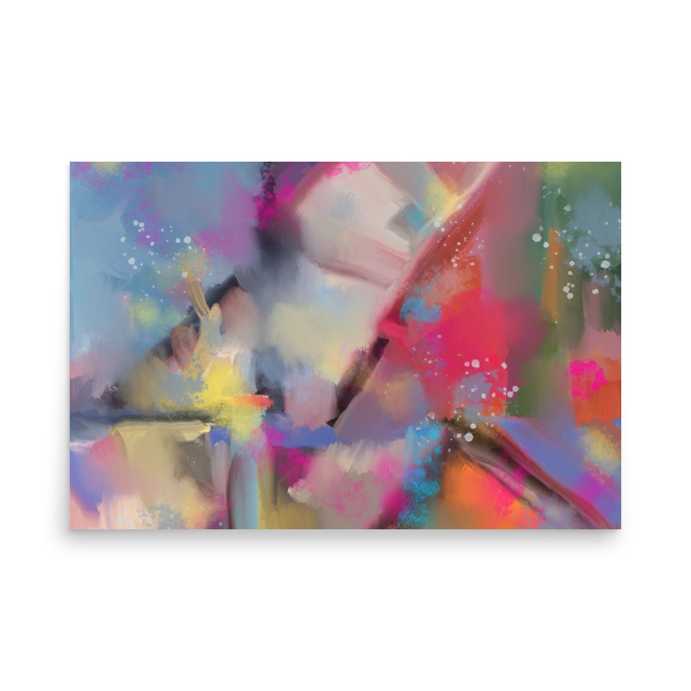 Jupiter- Abstract Painting - Poster - Image 9