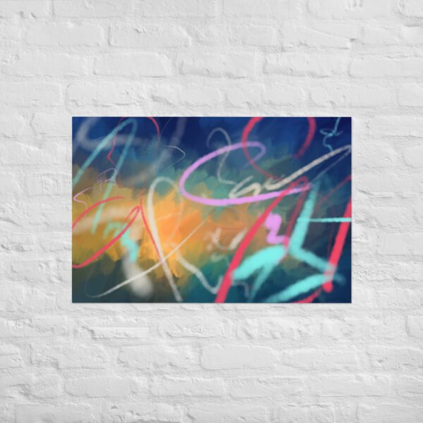 Energised -Abstract -Graffiti Art -Poster - Image 9
