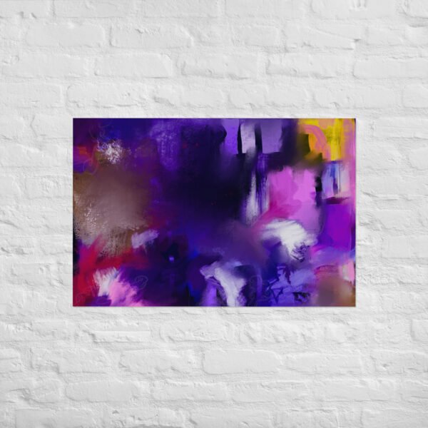 Zanadoo -Abstract Painting -Poster - Image 9