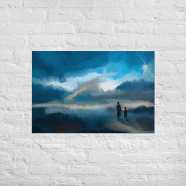 Starting Again Abstract Painting -Poster - Image 9