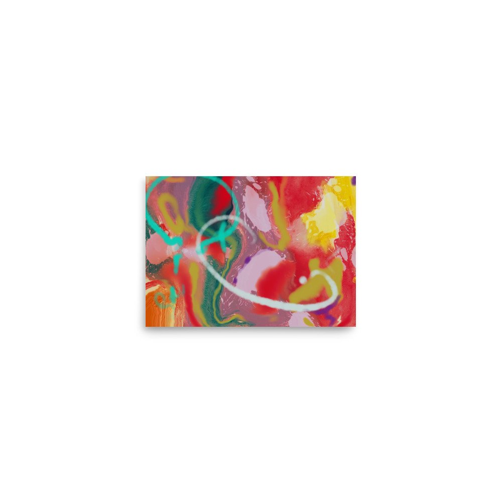 Fruitopia - Abstract Painting - Poster - Image 10