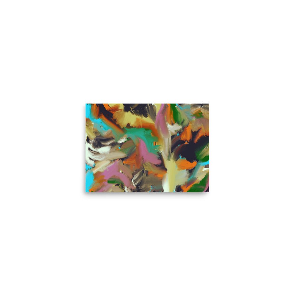Hong Kong -Abstract Painting -Poster - Image 10