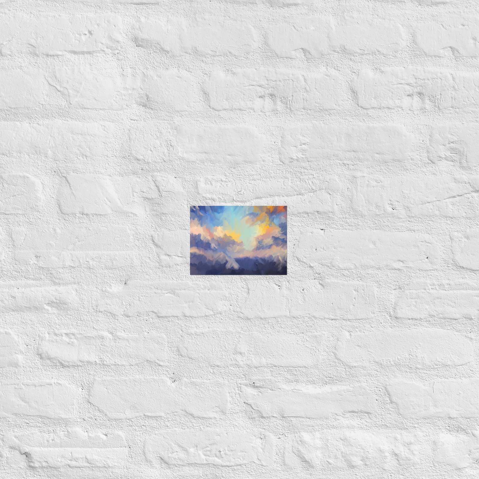 Devine Skies - Abstract Painting -Poster - Image 10