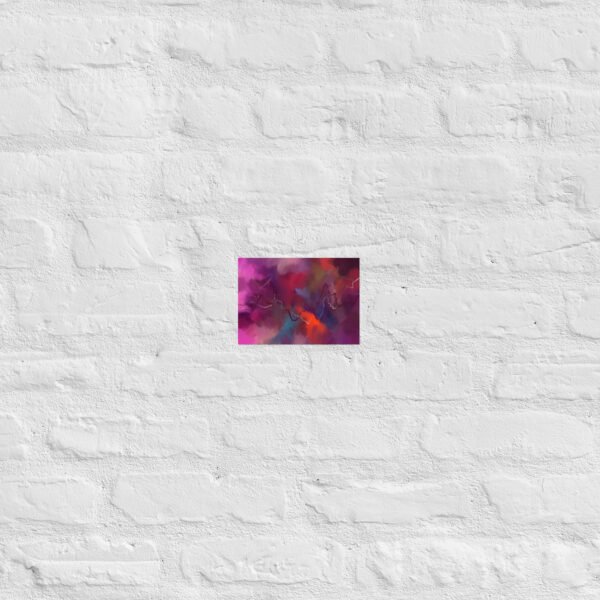 Heart of the Storm - Abstract Painting -Poster - Image 10