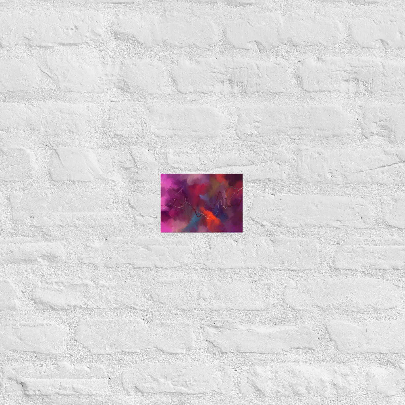 Heart of the Storm - Abstract Painting -Poster - Image 10