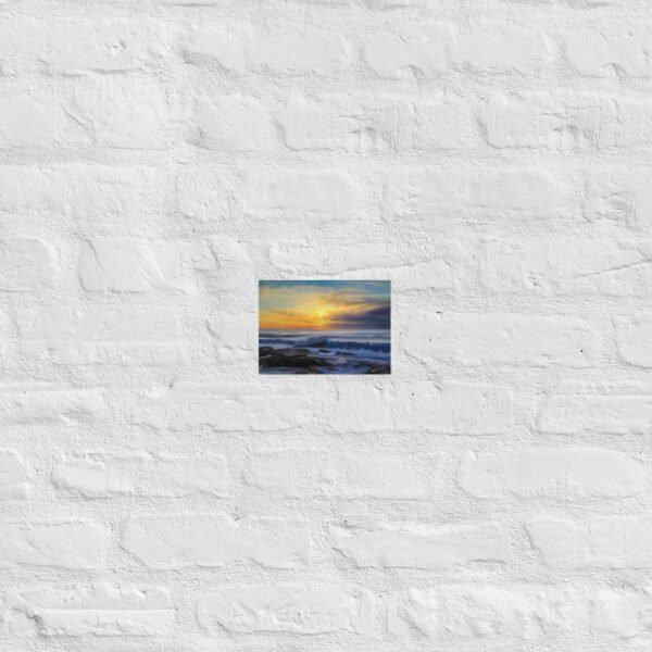 Sunset Beach - Seascape- Beach Painting -Poster - Image 10