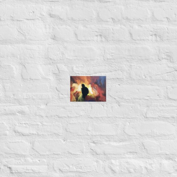 The Visitor -Abstract Painting -Poster - Image 10