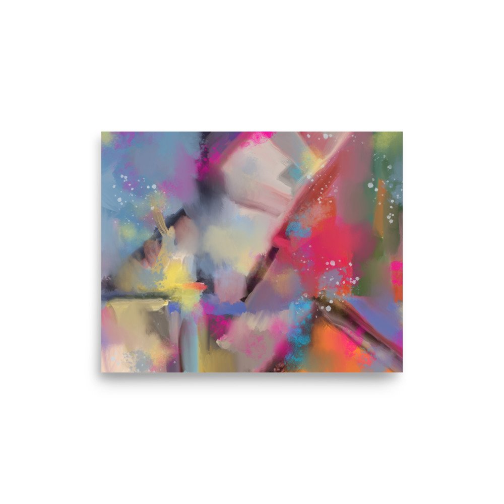Jupiter- Abstract Painting - Poster - Image 11