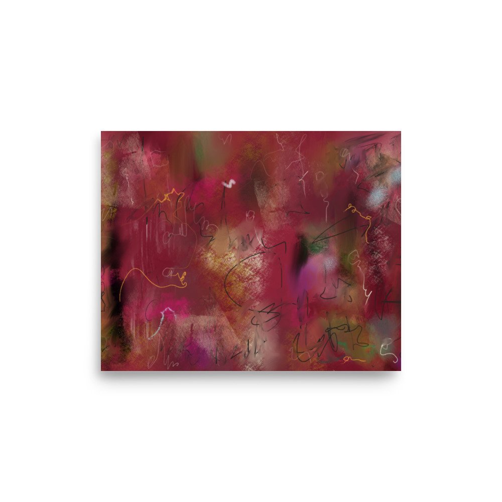 Awooga - Abstract Painting - Poster - Image 11