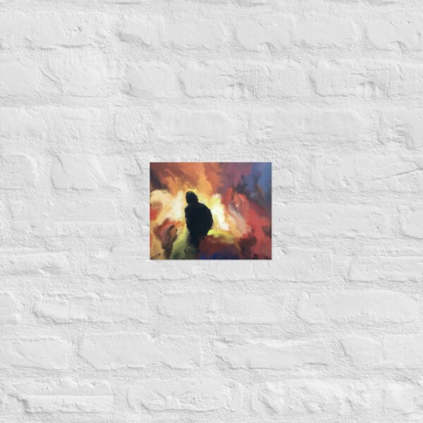 The Visitor -Abstract Painting -Poster - Image 11