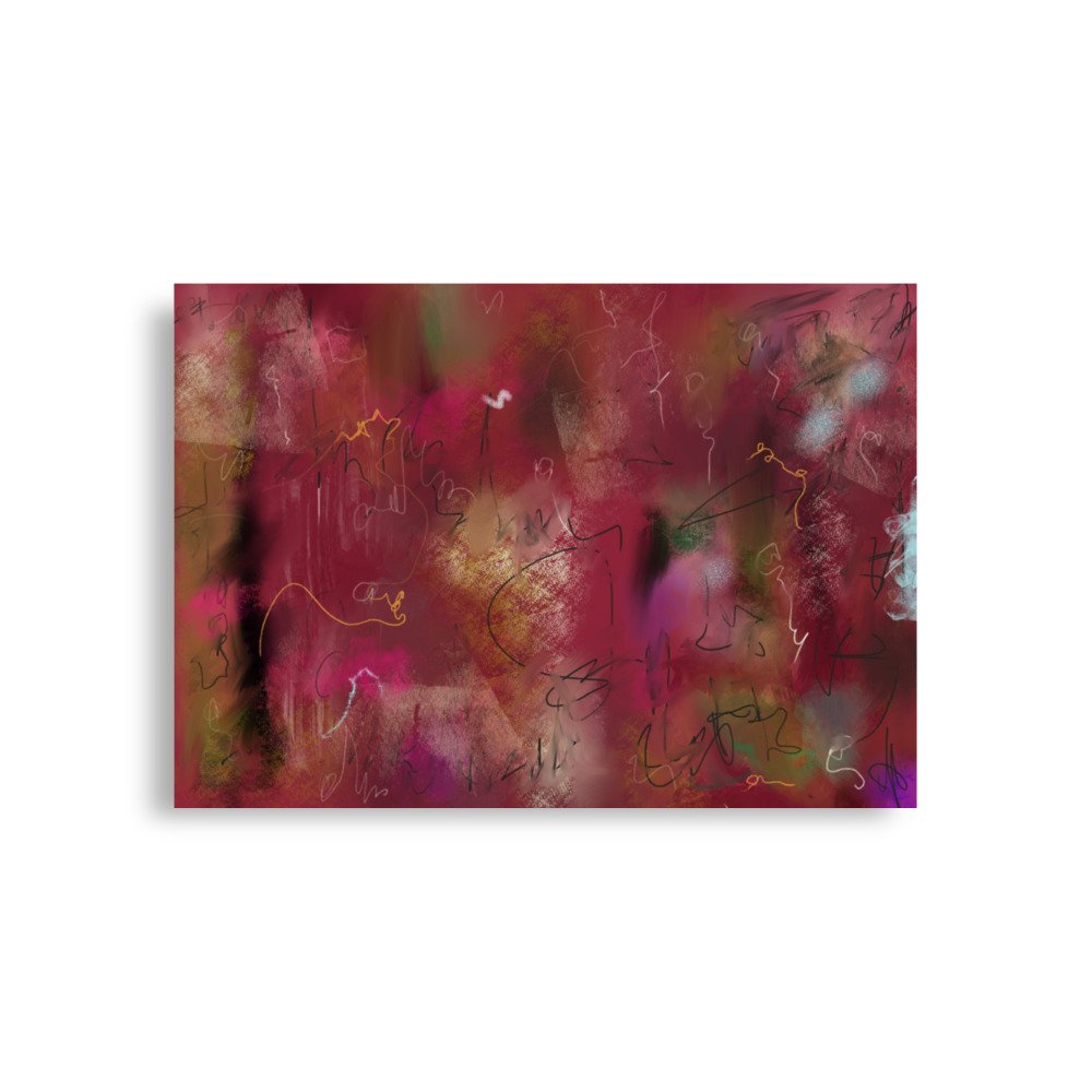 Awooga - Abstract Painting - Poster - Image 2