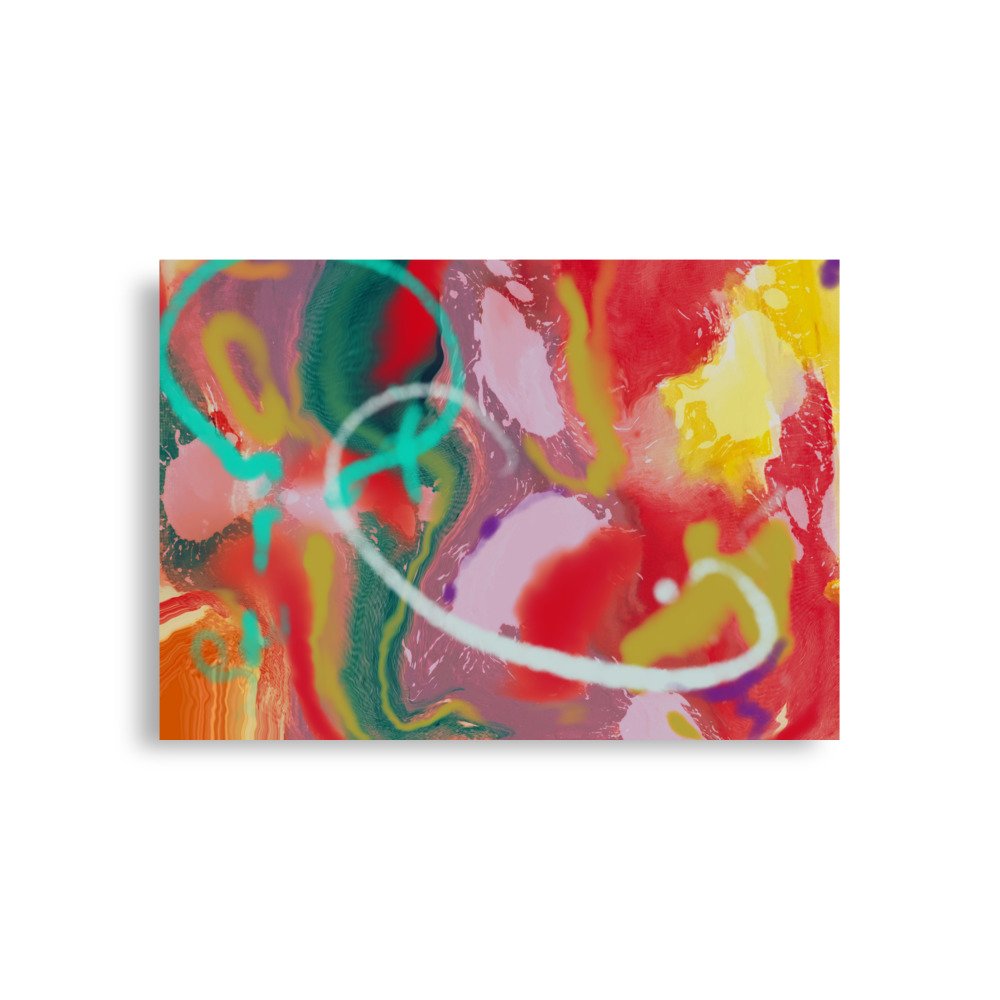 Fruitopia - Abstract Painting - Poster - Image 2