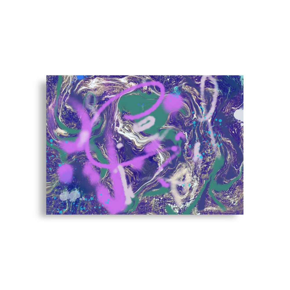 Kickflip -Abstract Graffiti Art -Poster - Image 2