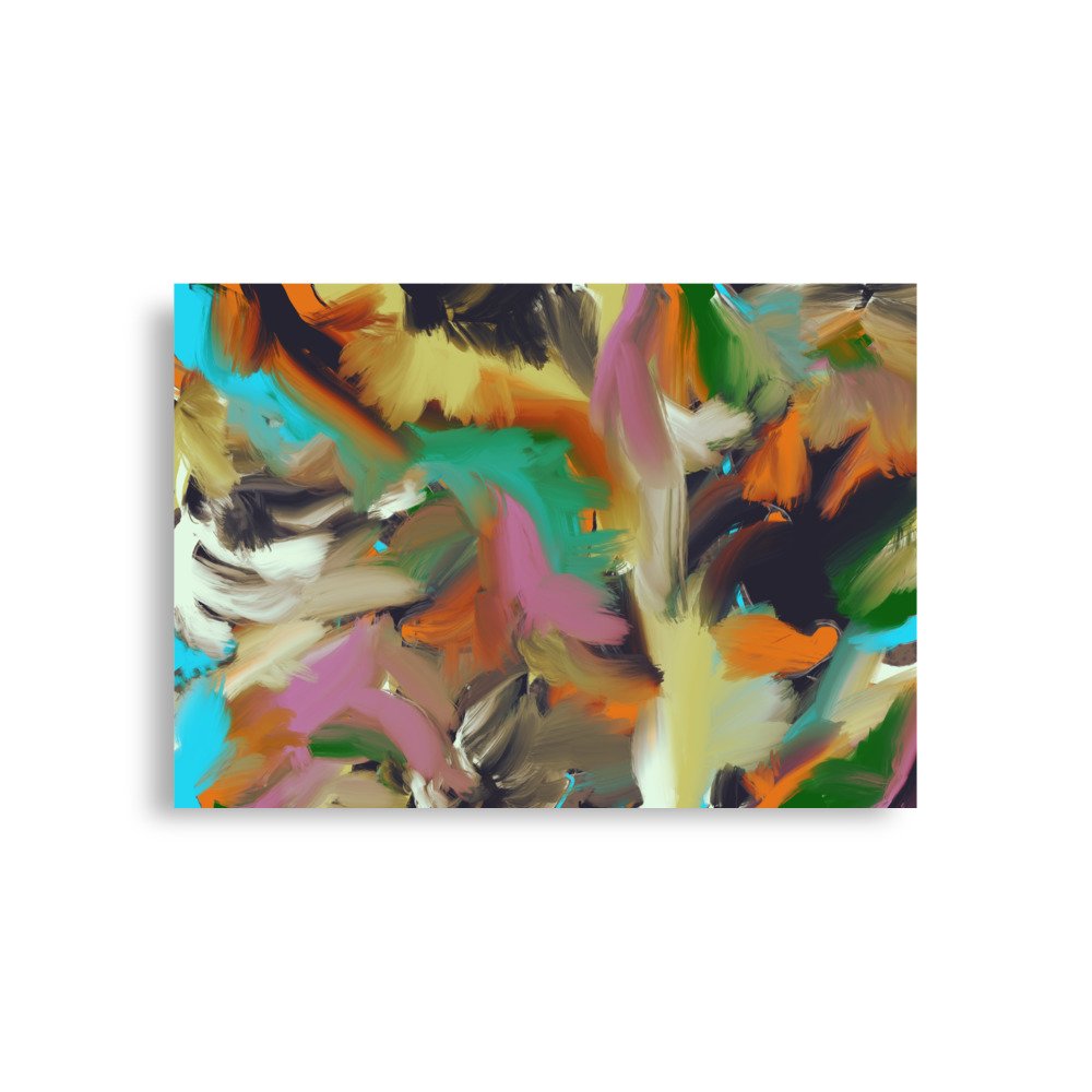 Hong Kong -Abstract Painting -Poster - Image 2