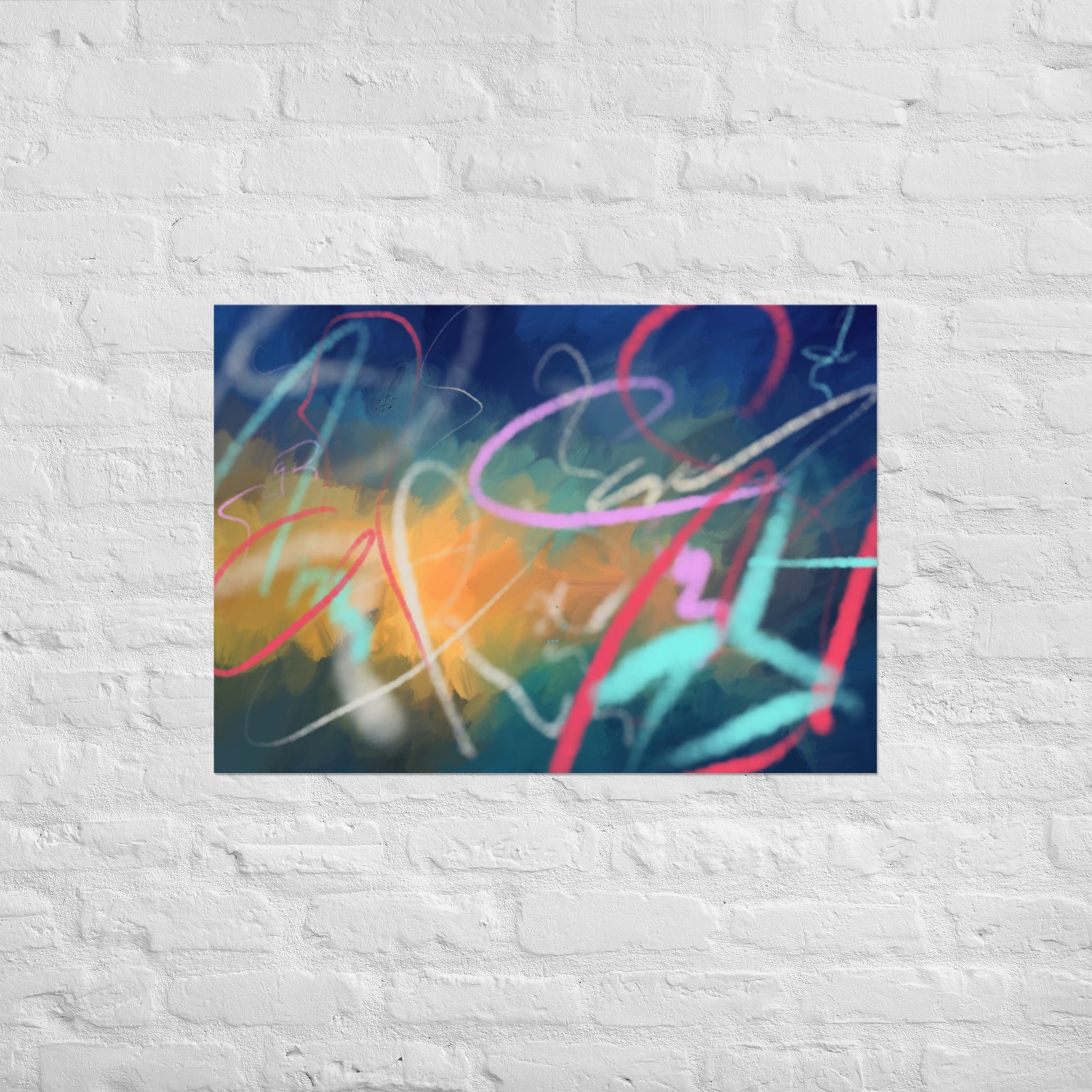 Energised -Abstract -Graffiti Art -Poster - Image 2