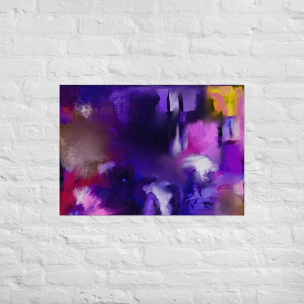 Zanadoo -Abstract Painting -Poster - Image 2