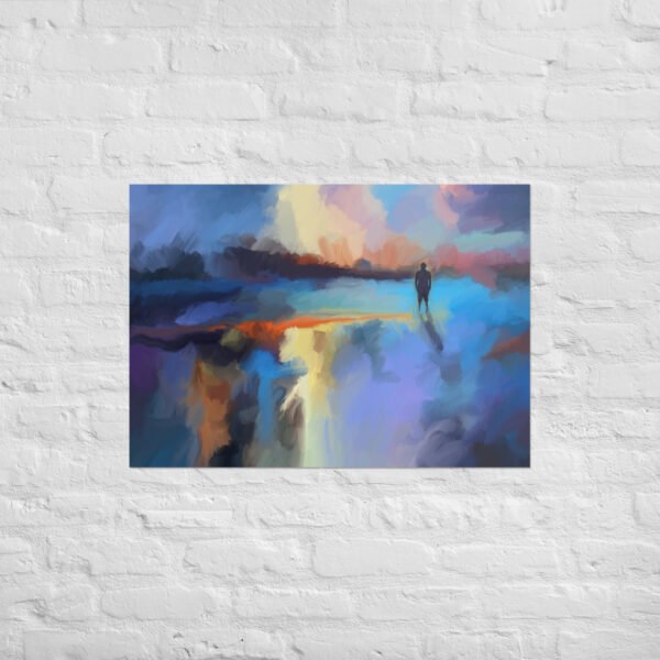Finding Happiness -Abstract Painting -Poster - Image 2