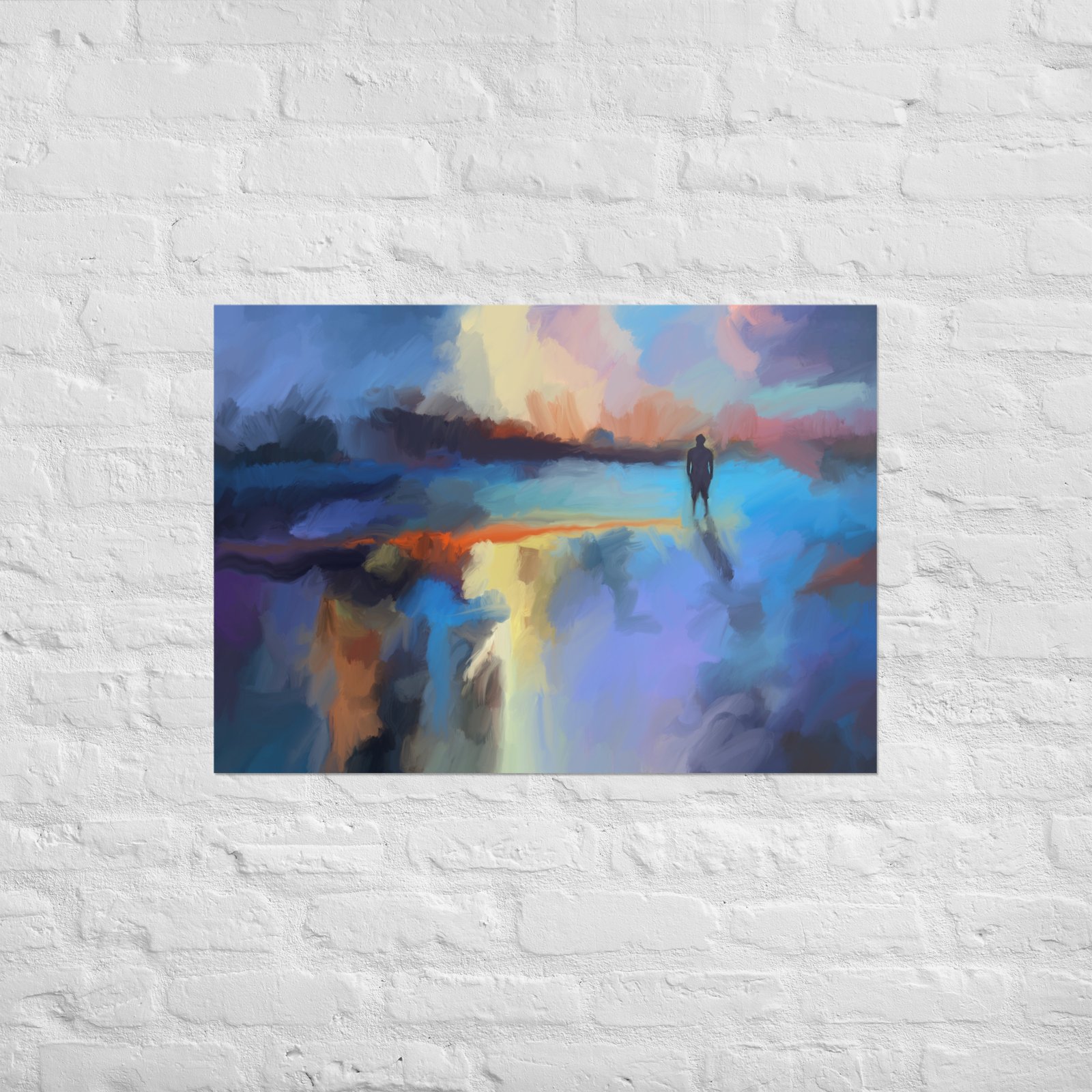Finding Happiness -Abstract Painting -Poster - Image 2