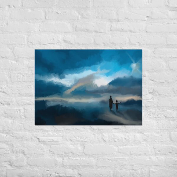 Starting Again Abstract Painting -Poster - Image 2