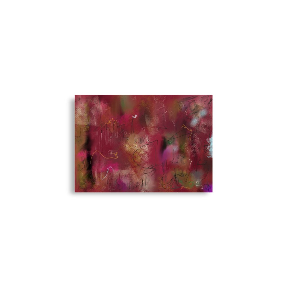 Awooga - Abstract Painting - Poster