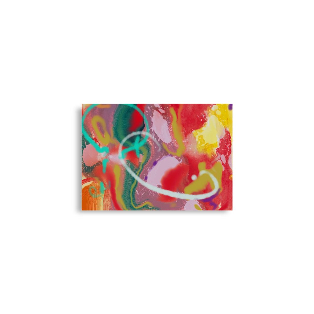 Fruitopia - Abstract Painting - Poster