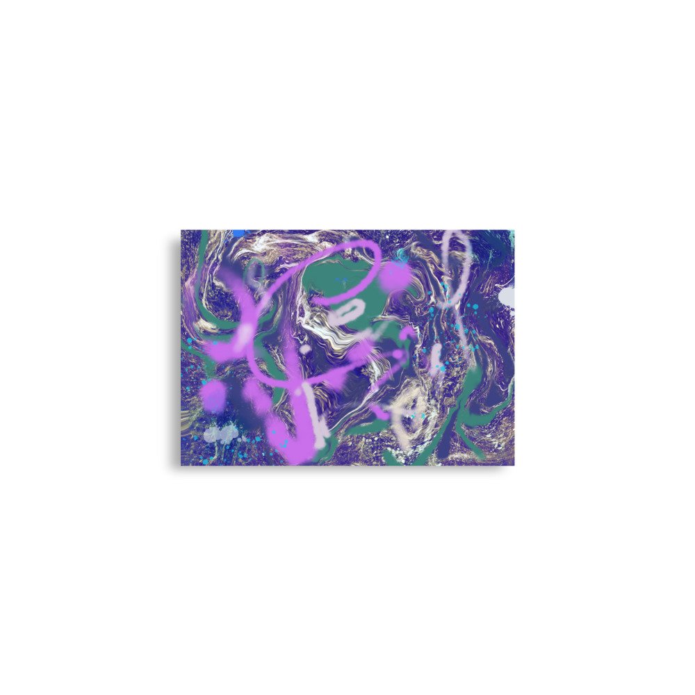 Kickflip -Abstract Graffiti Art -Poster