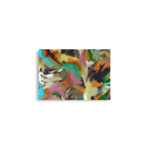 Hong Kong -Abstract Painting -Poster